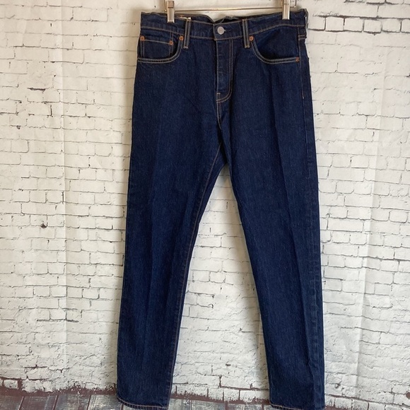 Levi's 502 Premium Jeans Rigid Denim Capsule Wardrobe Normcore Classic Winter - Picture 4 of 16